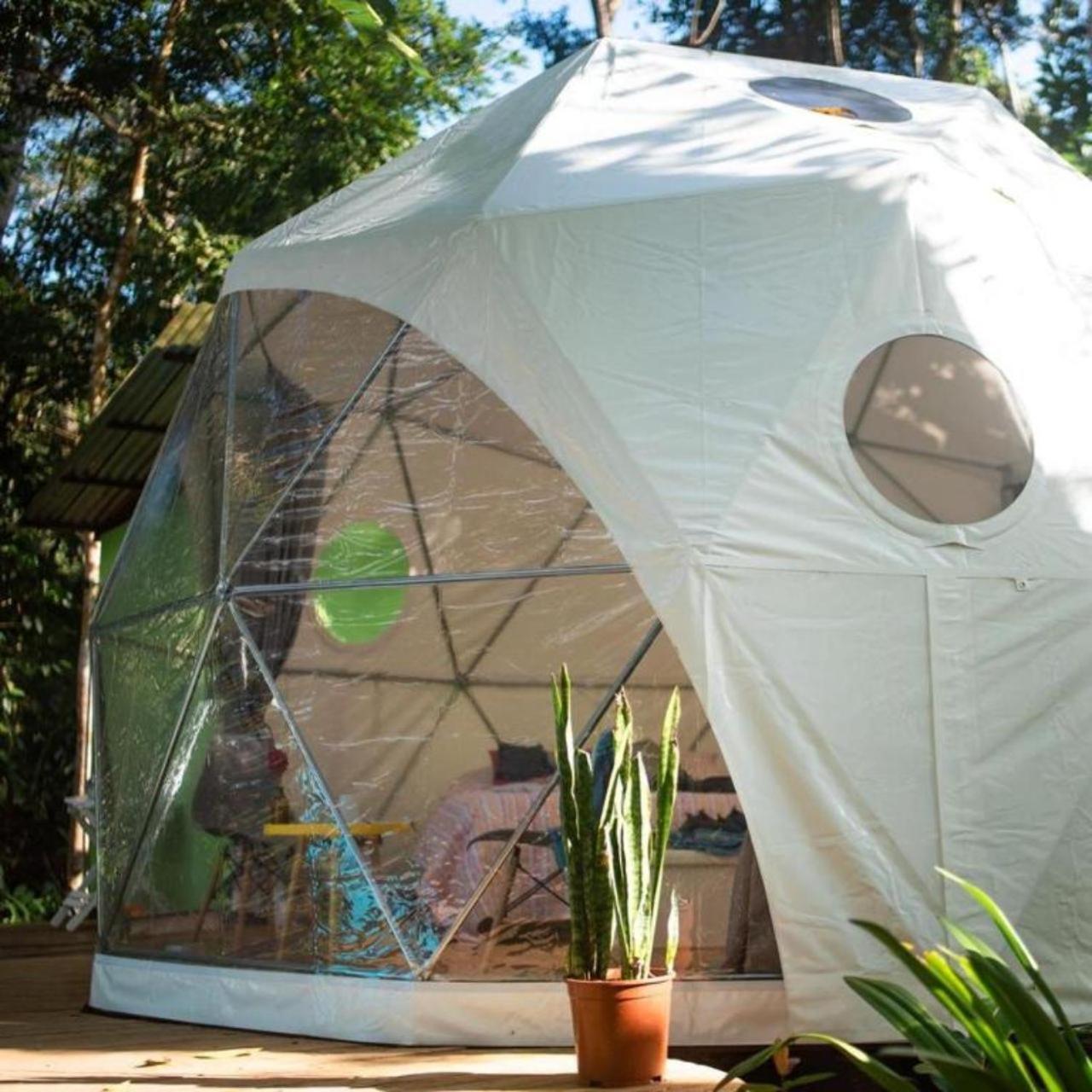 Hotel Faith Glamping Dome Costa Rica Manzanillo  Esterno foto