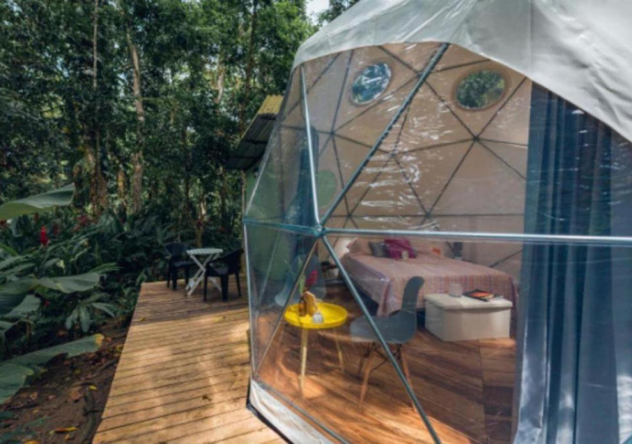 Hotel Faith Glamping Dome Costa Rica Manzanillo  Esterno foto